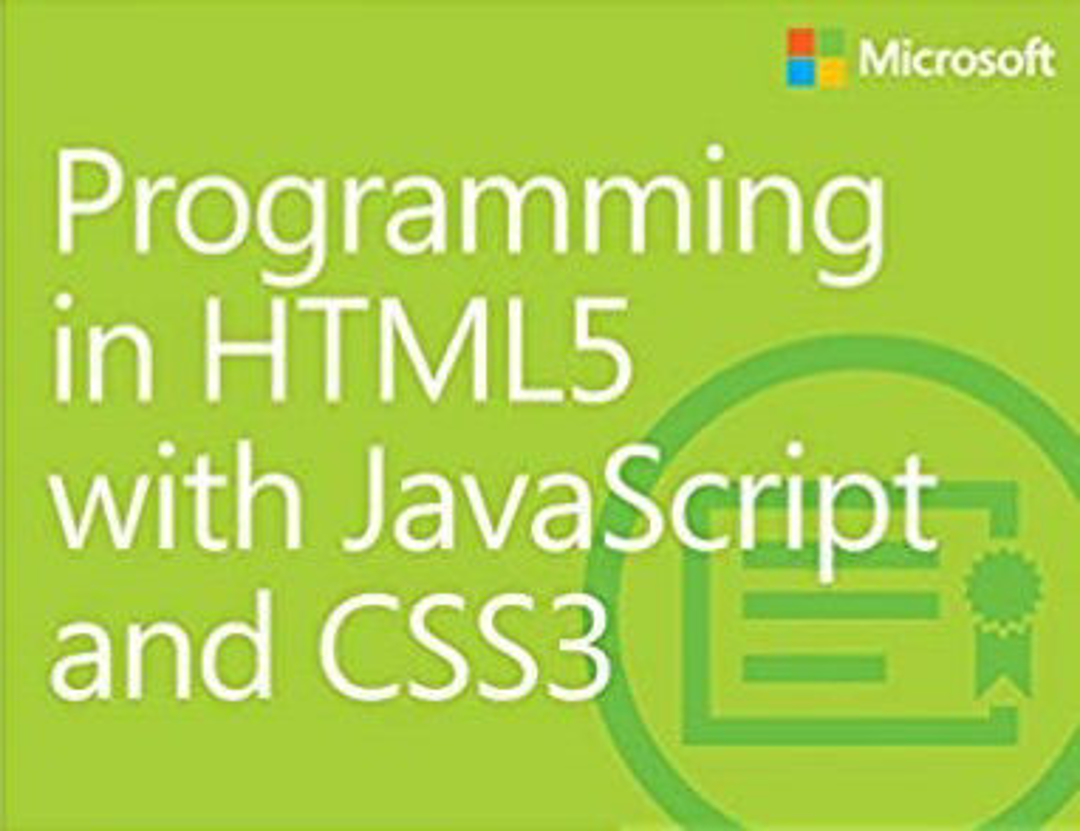 Picture of Microsoft - Programming in HTML5 with JavaScript and CSS3