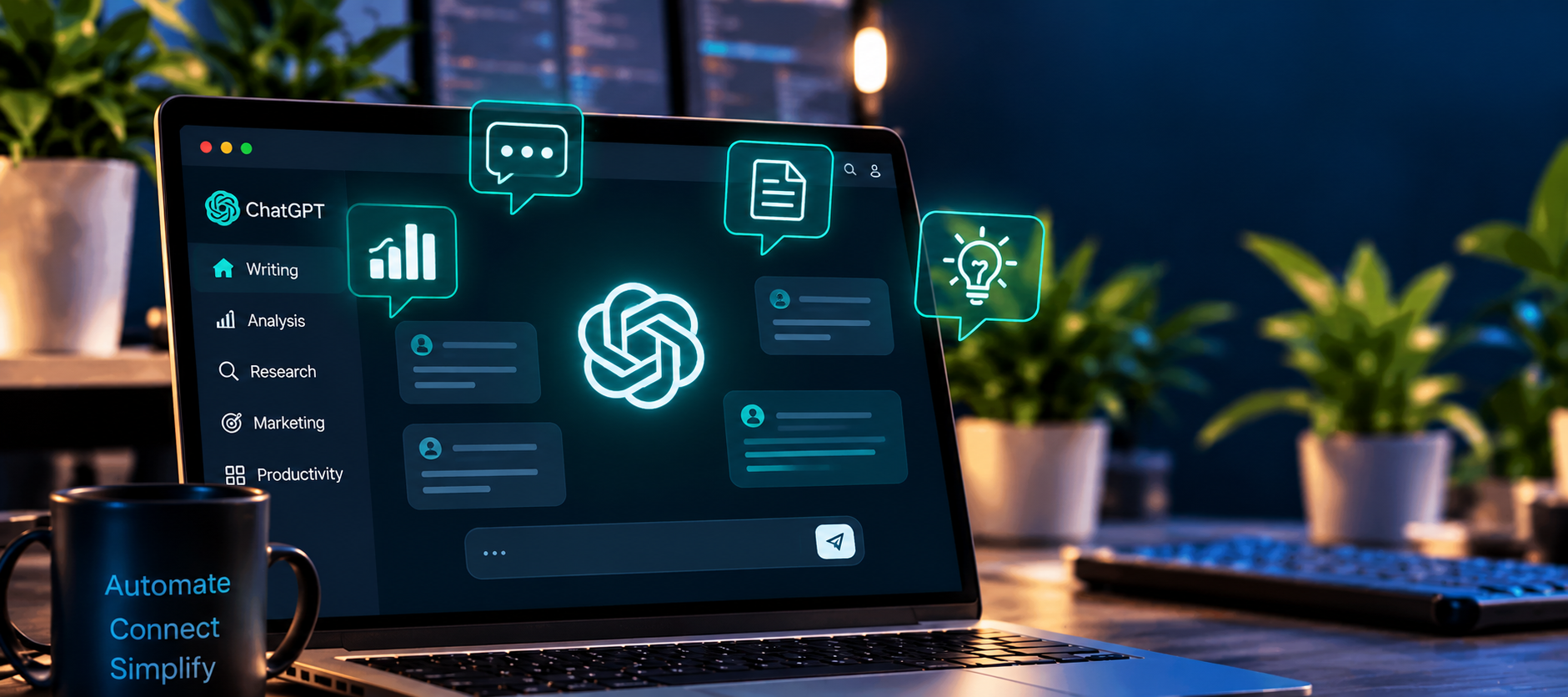 مهارات استخدام تقنيات ChatGPT